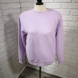 Fila Ladies Size Small Light Purple Round Neck Loose Fit Sweat Top